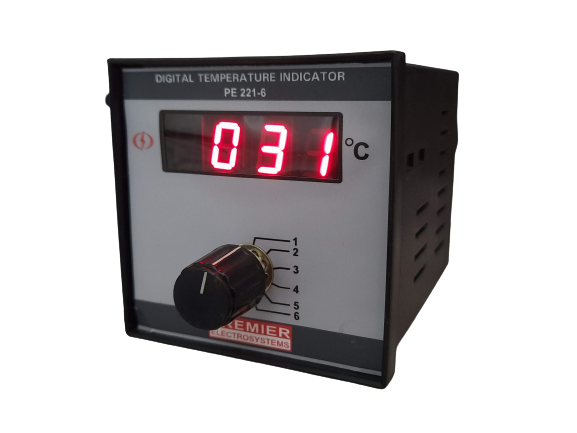 Multi point temperature indicator